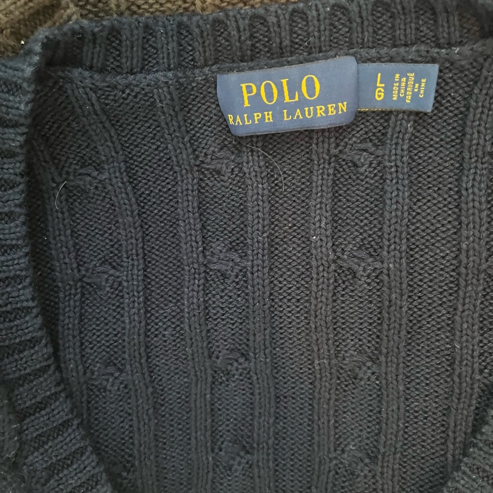 Five beautiful Ralph Lauren, cable-knit  sweaters - Picture 7 of 14